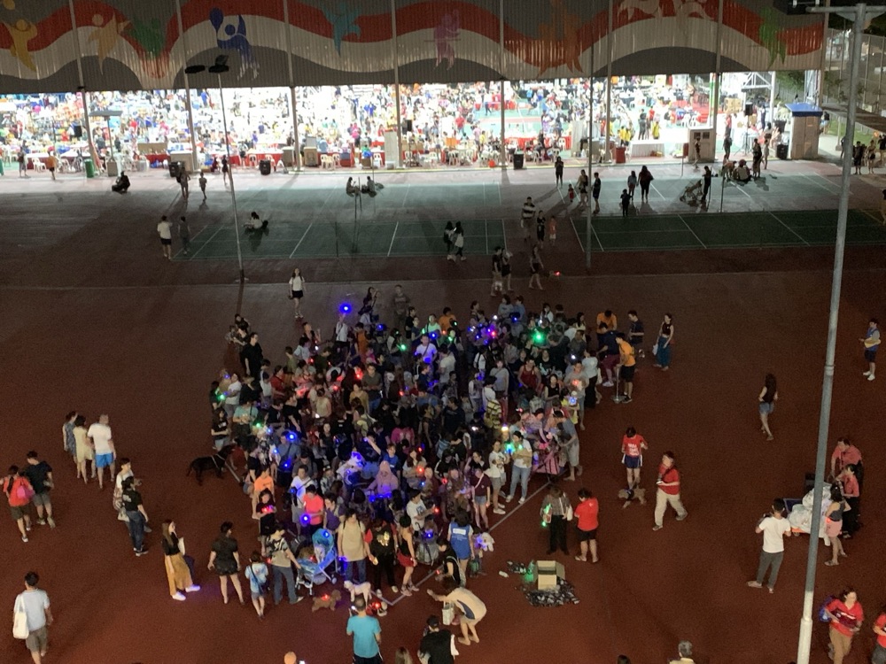 Dog First Aid’s Canine First Responder team at the Nee Soon GRC Pet Fiesta, October 2019